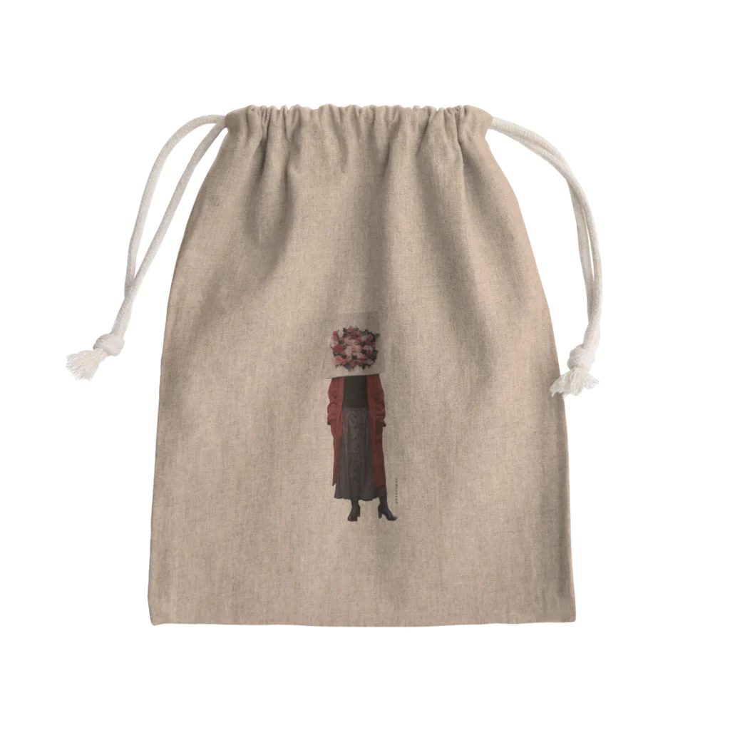 AUFATOKYOの頭の中はお花畑 Mini Drawstring Bag