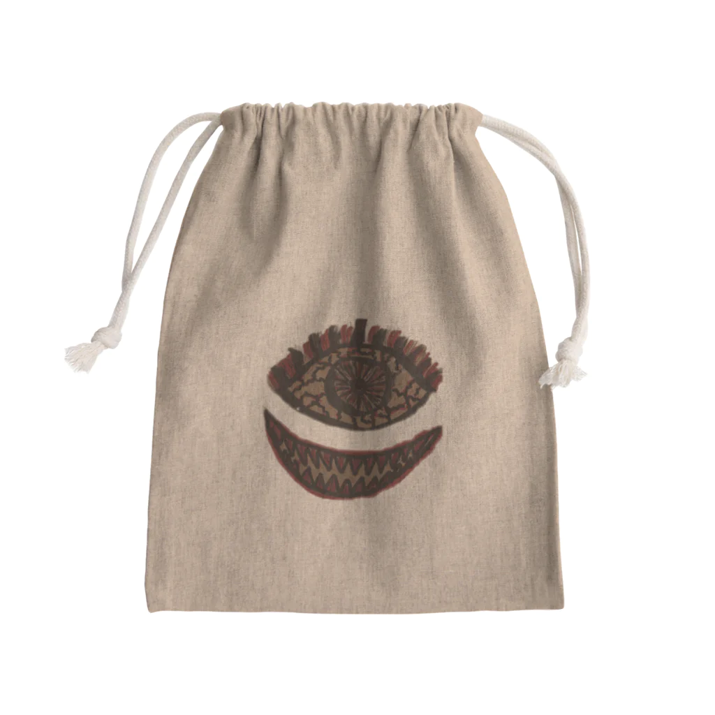 tmy_fの目玉（Medama）背景無し Mini Drawstring Bag