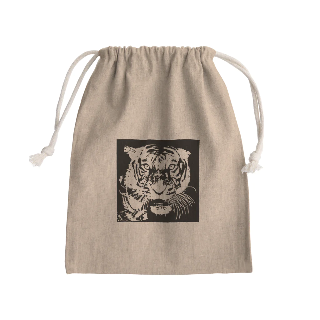 TIGER_LEEのブルース・リー先生 お気に入りの寅 🐯 Mini Drawstring Bag