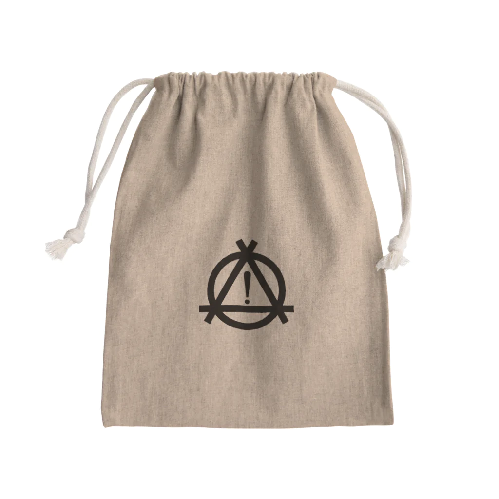 東京ハット堂本舗のヒヤリ・ハット(BASIC) Mini Drawstring Bag