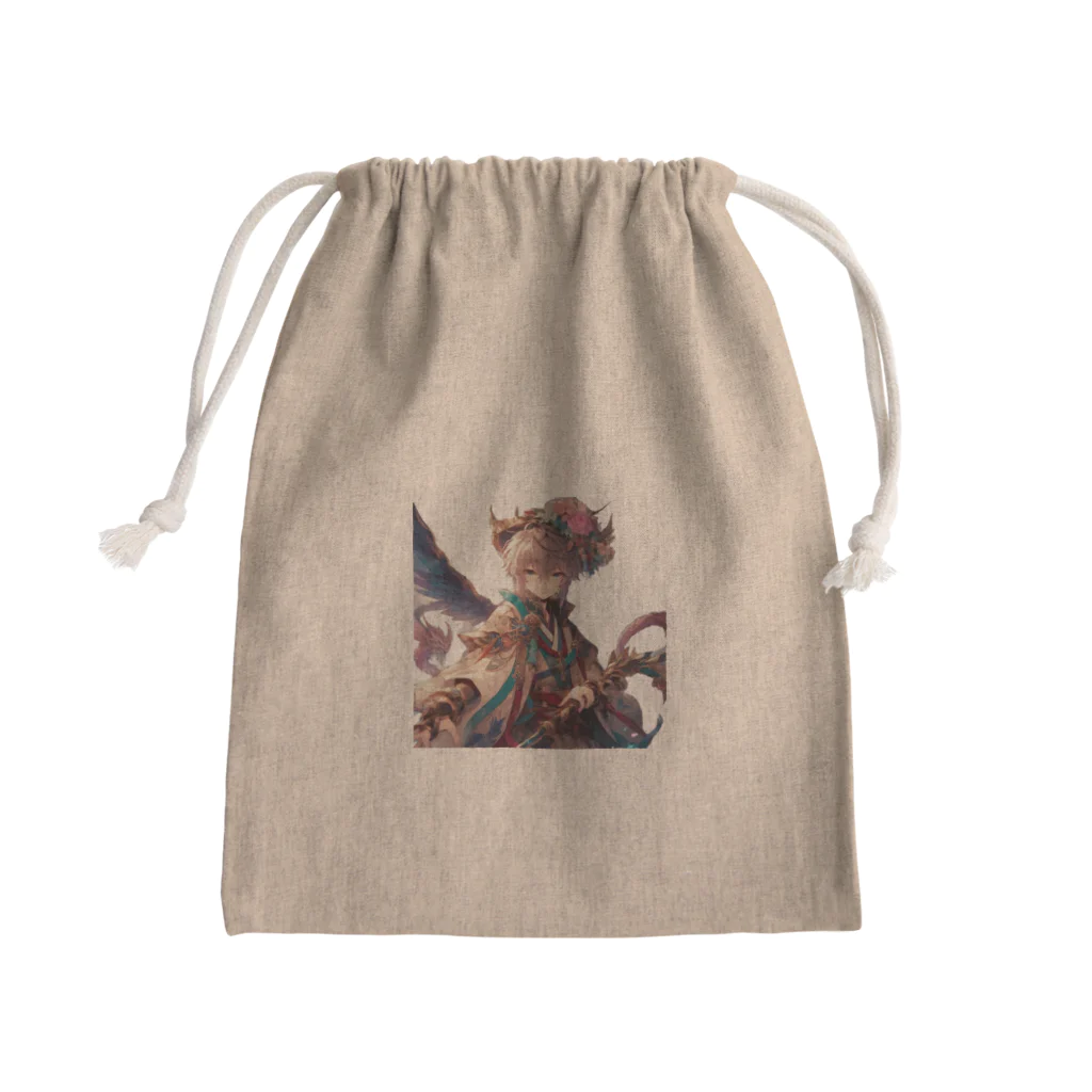 ぴくちゃー55の未来女子01 Mini Drawstring Bag