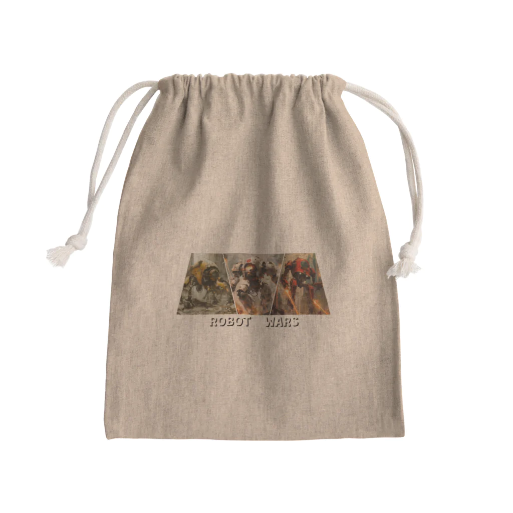 MistyStarkのロボット大戦 Mini Drawstring Bag