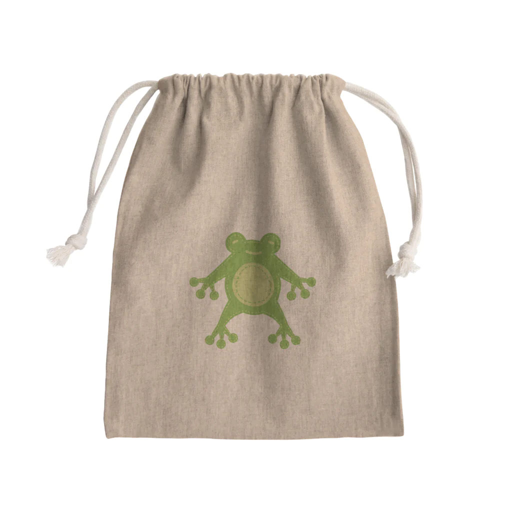 Wonder Bird Forestのかえるのアルフォンス Mini Drawstring Bag