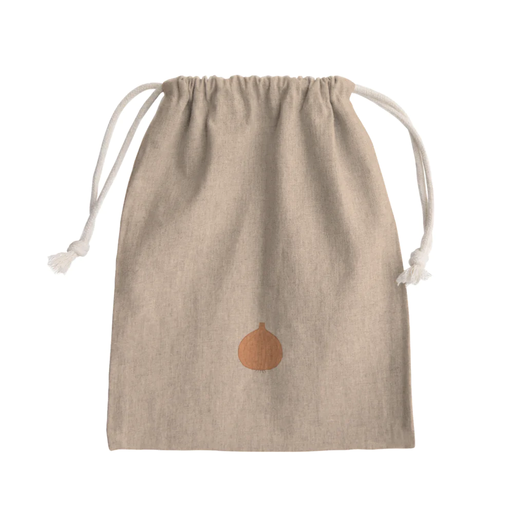 milkocoの玉ねぎ Mini Drawstring Bag