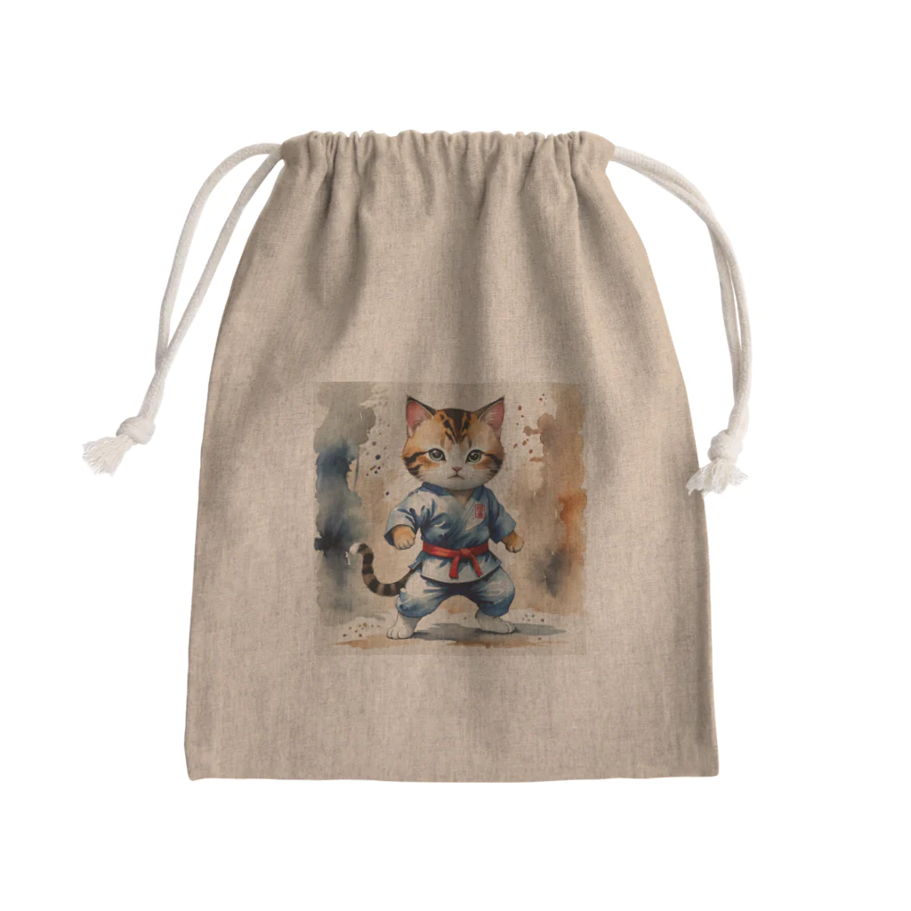 なむねこのさぁ！かかってこいニャ Mini Drawstring Bag