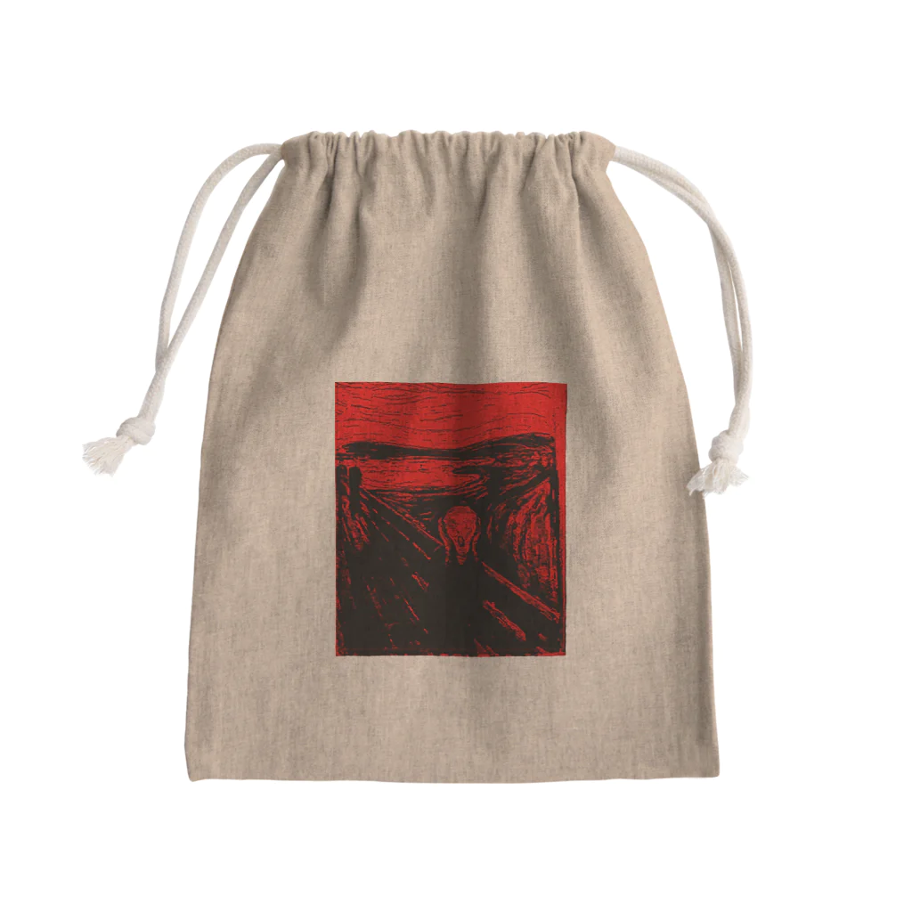 Ａ’ｚｗｏｒｋＳのアカイサケビ Mini Drawstring Bag