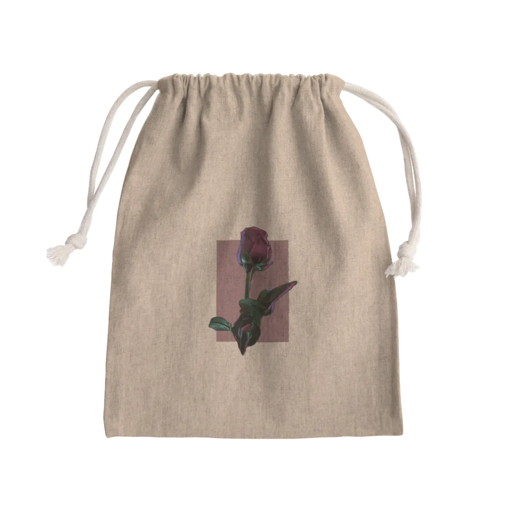 かすみ草のFlower-R Mini Drawstring Bag
