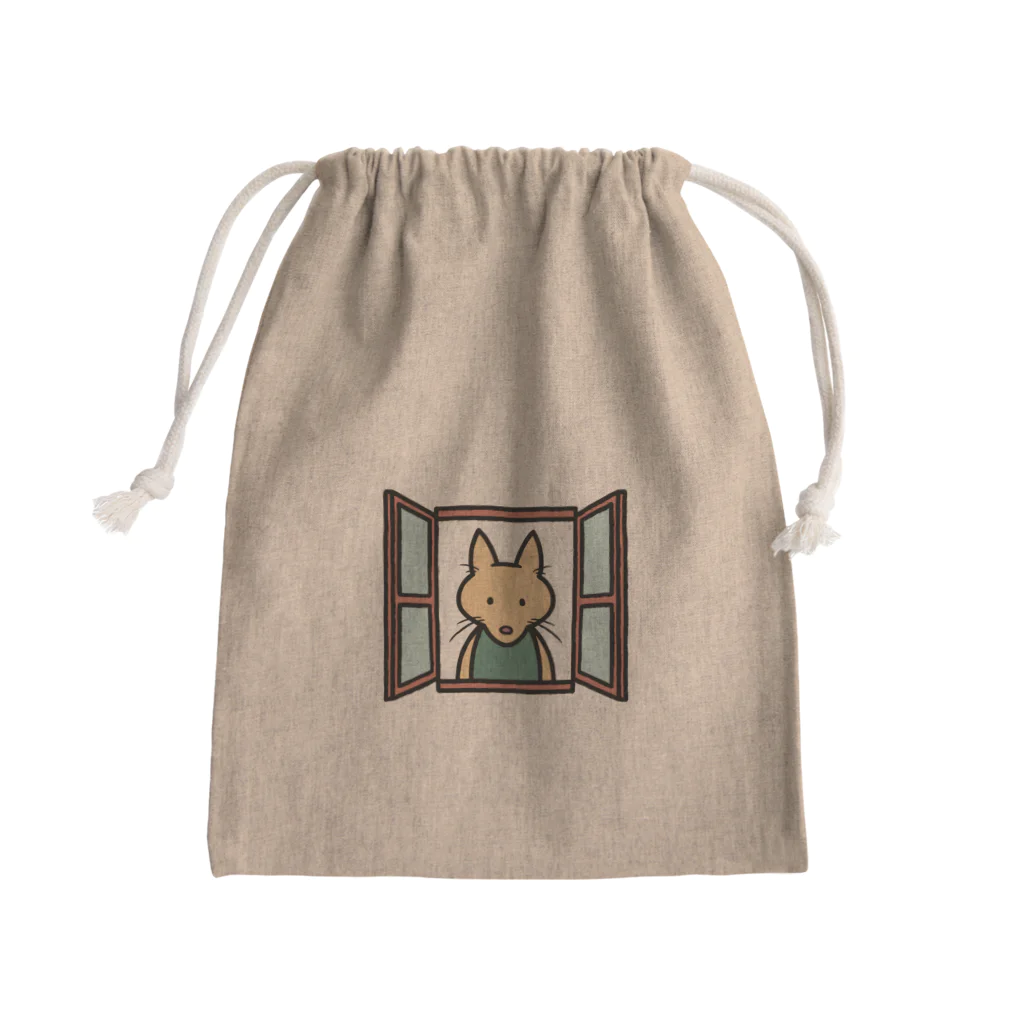 コトブキ商店の森のキツネ Mini Drawstring Bag