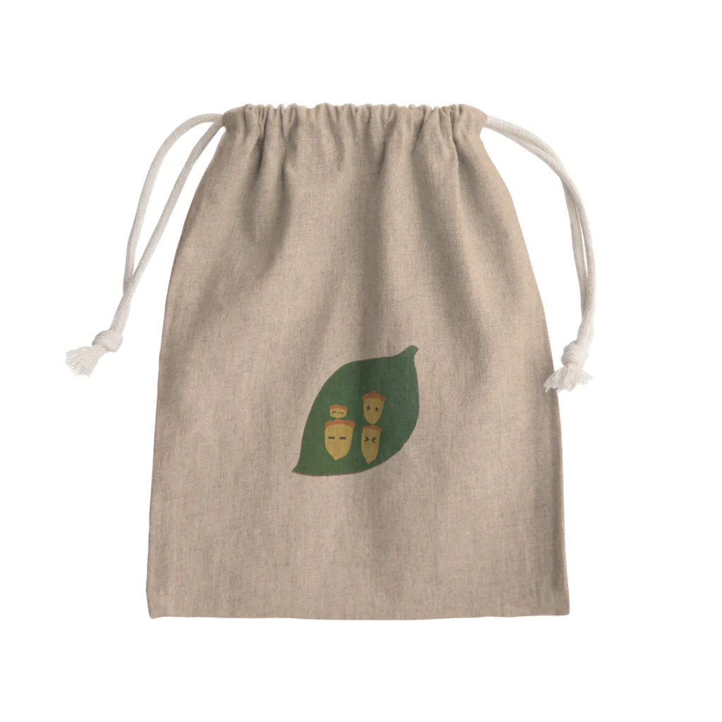 ひなたのどんぐりの背比べ Mini Drawstring Bag