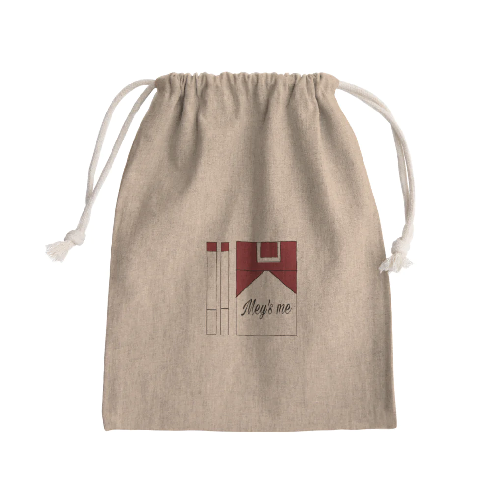 Mey's meのcigarette Mini Drawstring Bag