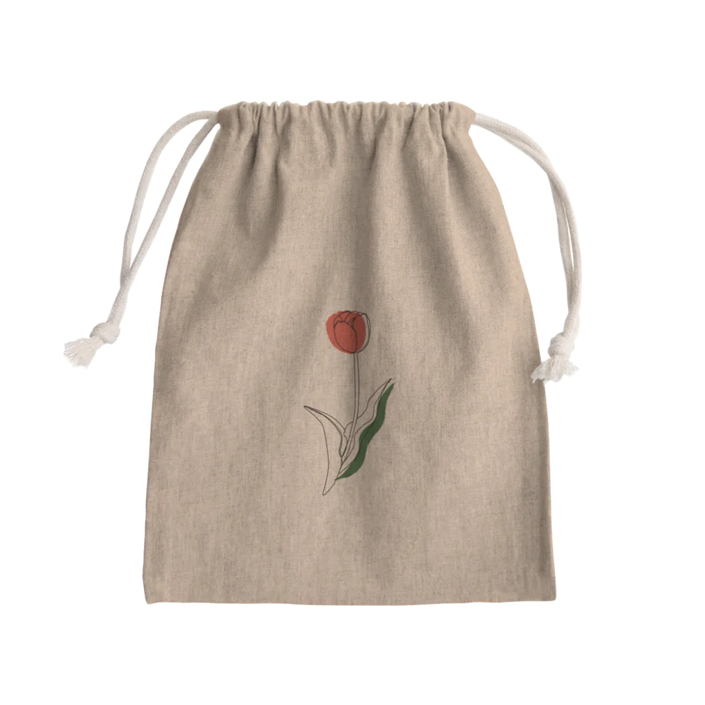 ampluieのtulip. Mini Drawstring Bag