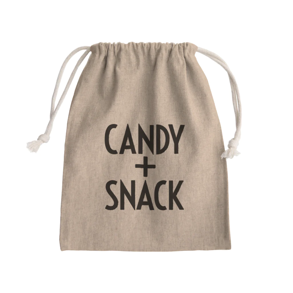 MILKIT DESIGN | ミルクイット デザインのCANDY ＋ SNACK きんちゃく Mini Drawstring Bag