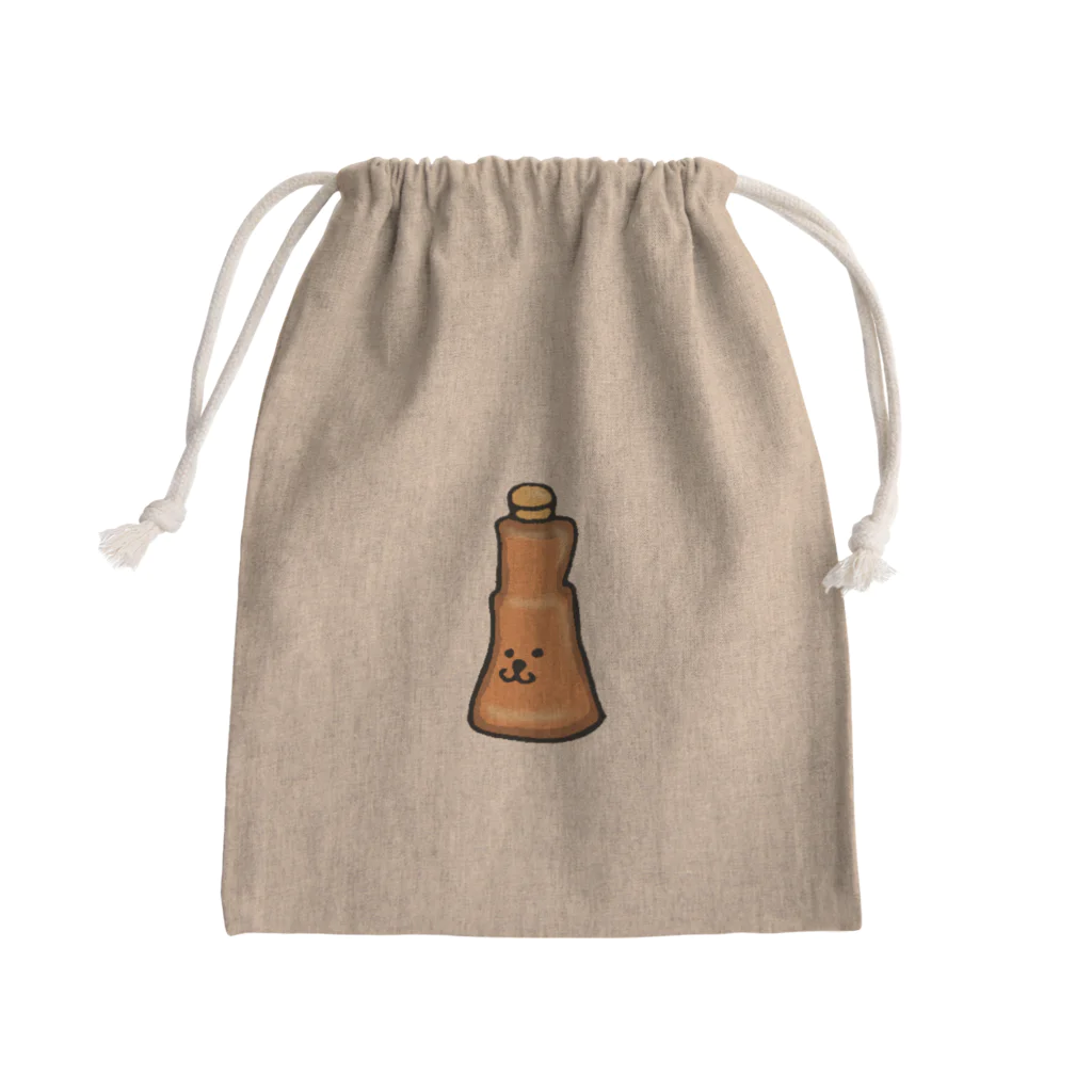 ぱくのごま油くん Mini Drawstring Bag