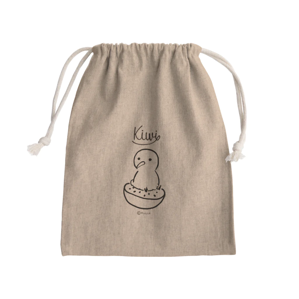 キウイくんのおみせのキウイくん Mini Drawstring Bag