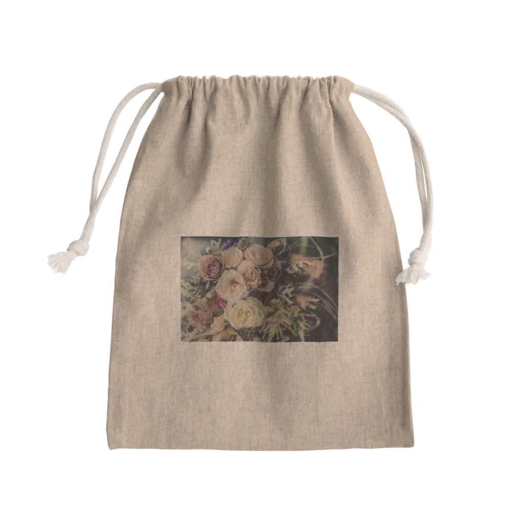 鈴屋の気まぐれ品の薔薇の花束を。 Mini Drawstring Bag