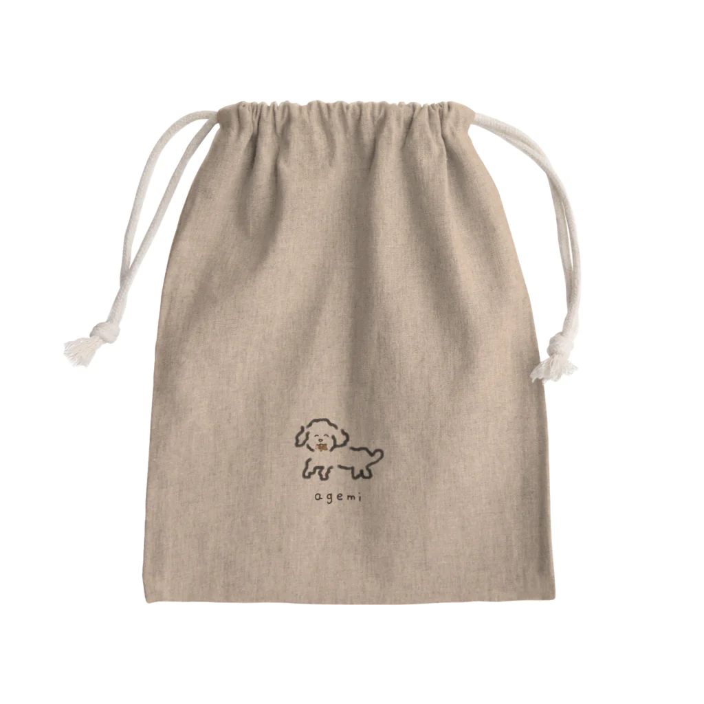 wankoseikatsuのagemi巾着 Mini Drawstring Bag