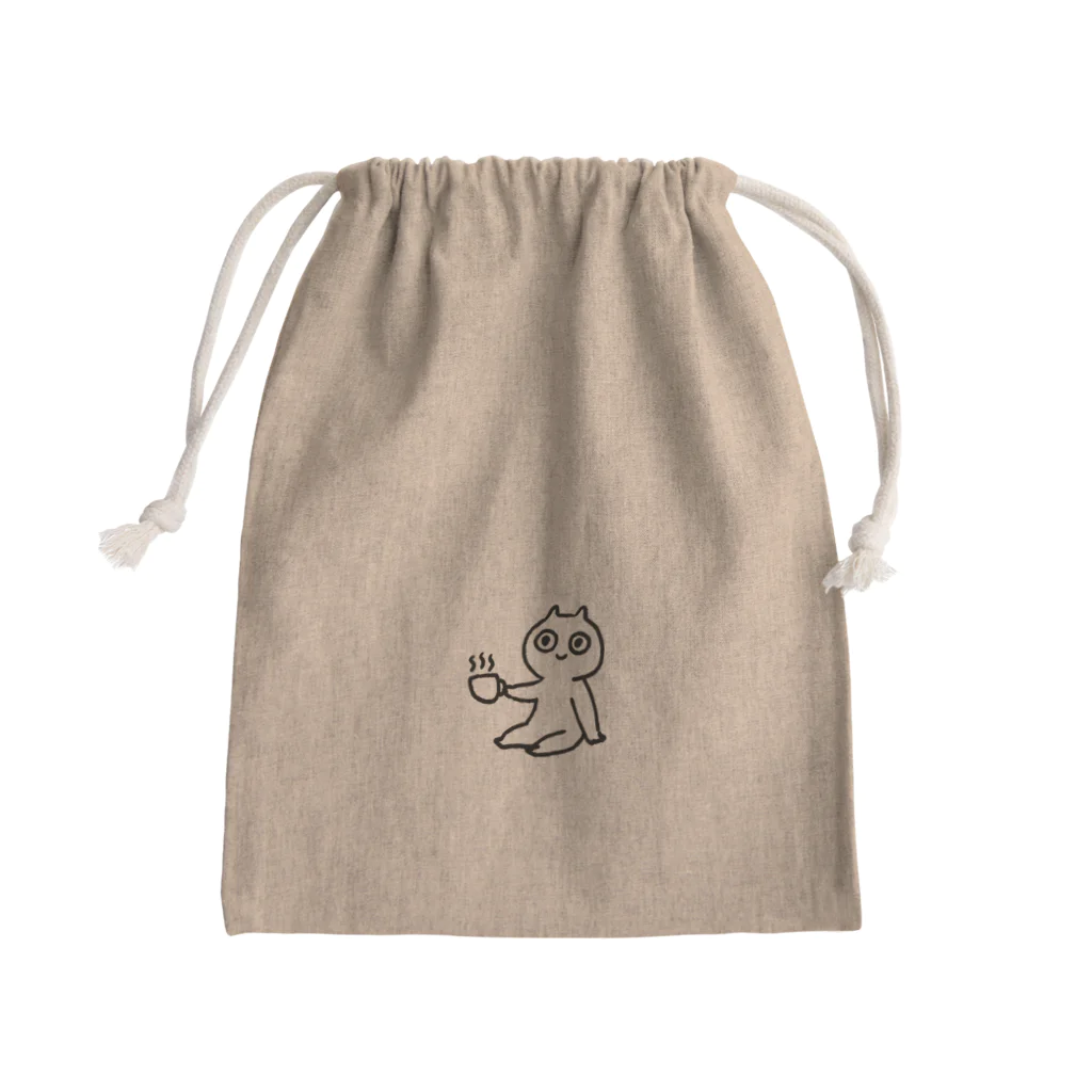 みつきさなぎのさなぎねこ Mini Drawstring Bag