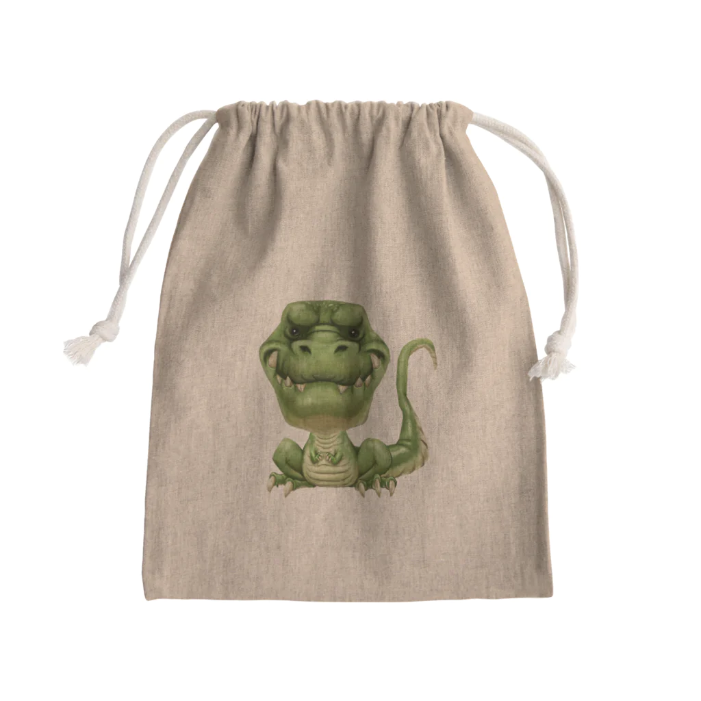 堀越ヨッシーのお店（SUZURI支店）のレックス Mini Drawstring Bag