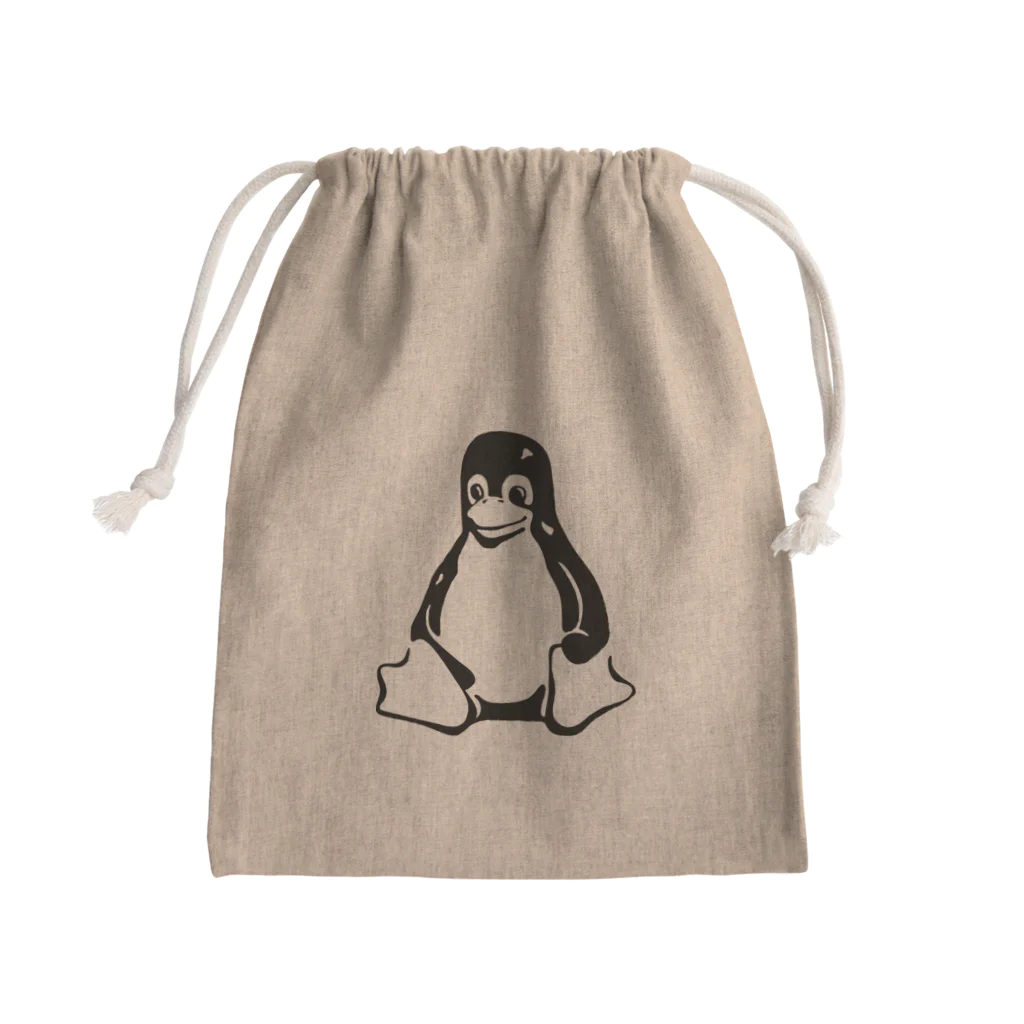 nishidemasamiのTuxくん Mini Drawstring Bag