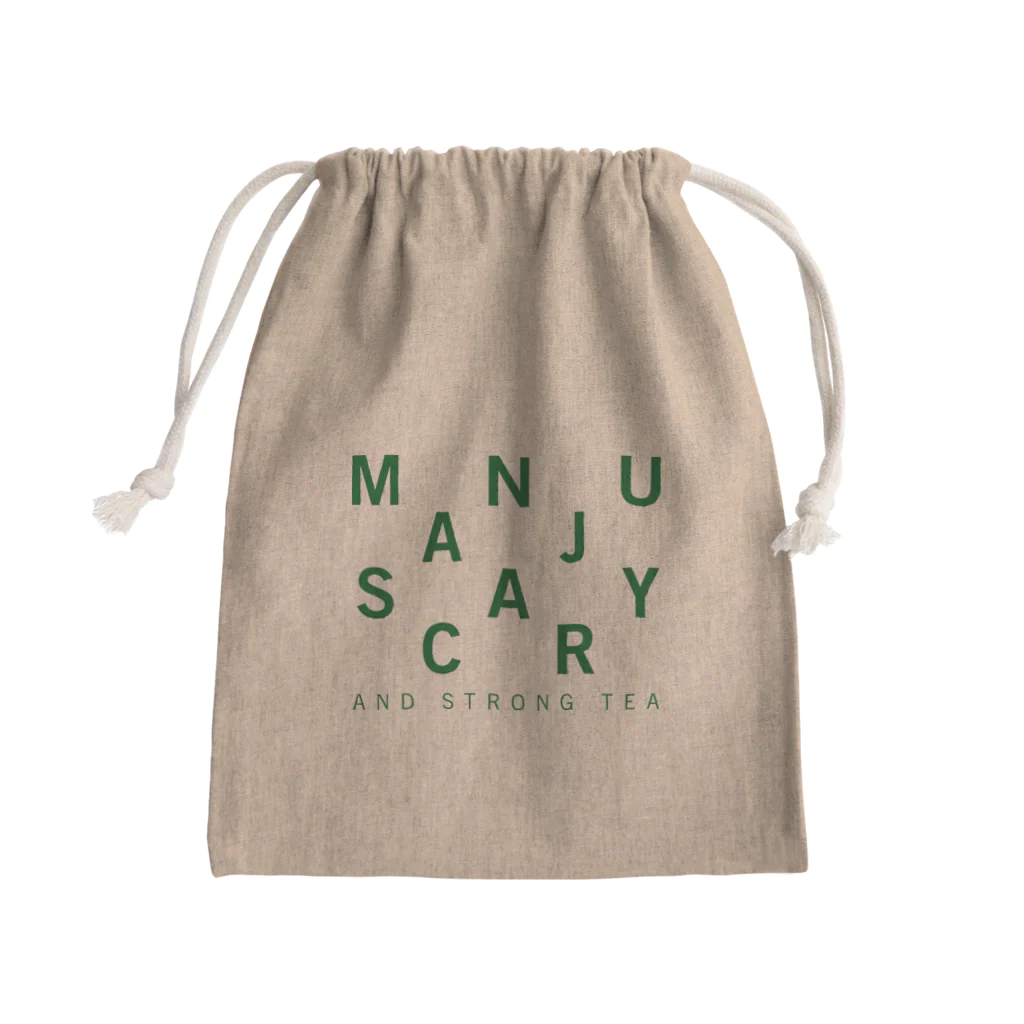 shoppのMANJU SCARY Mini Drawstring Bag