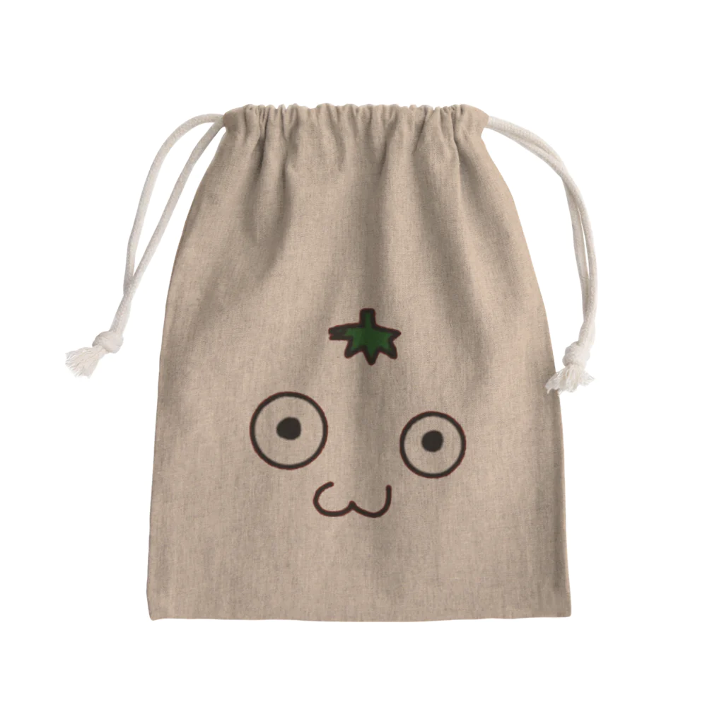 もるもつの顔面とまもつ Mini Drawstring Bag