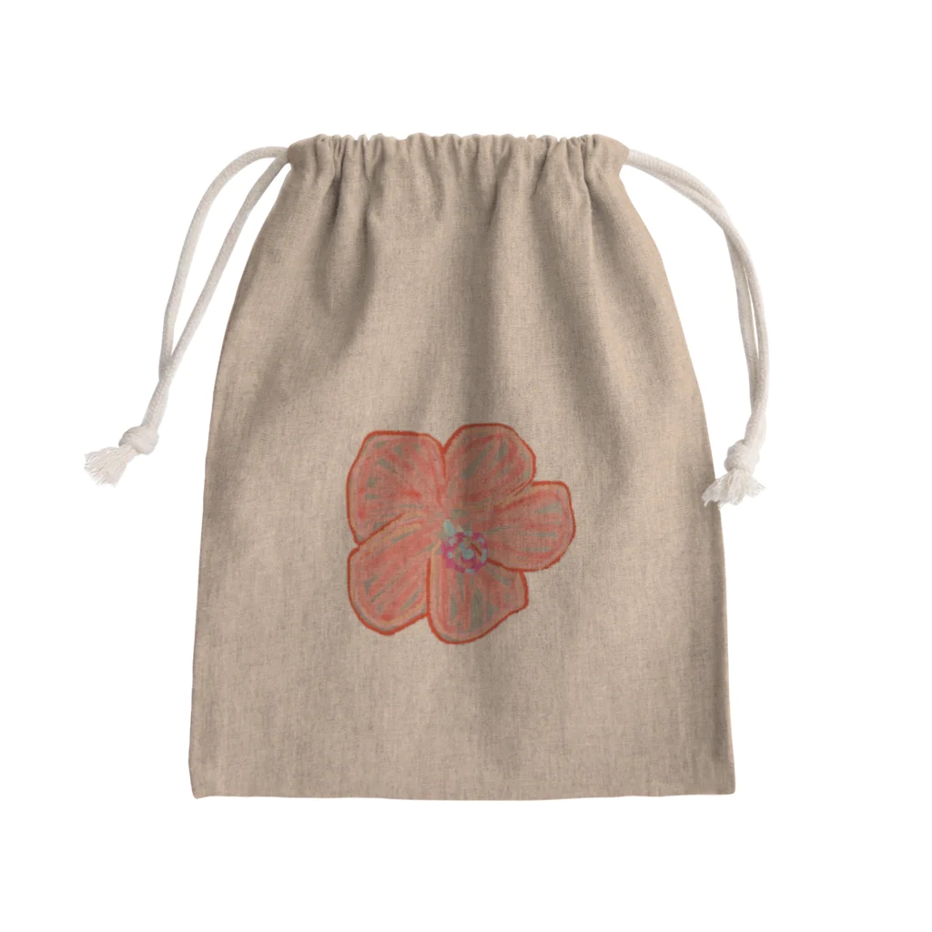 𝐍𝐚𝐧𝐚🇯🇵のrelaxハイビスカス Mini Drawstring Bag
