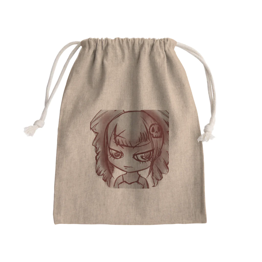 星空青井の極中核風女子。 Mini Drawstring Bag