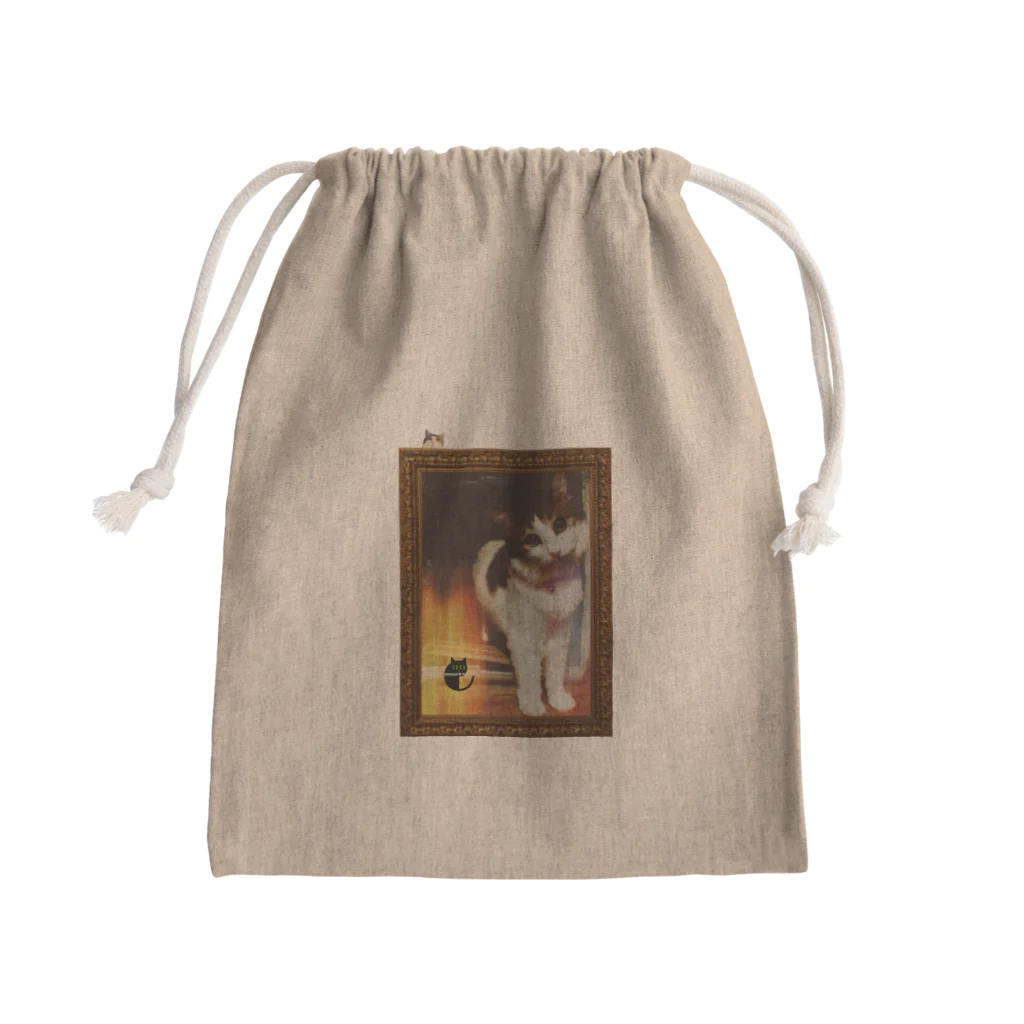 𝙈𝙊𝙈𝙊'𝙨 𝙎𝙝𝙤𝙥のMOMO-奇跡の一枚★ Mini Drawstring Bag