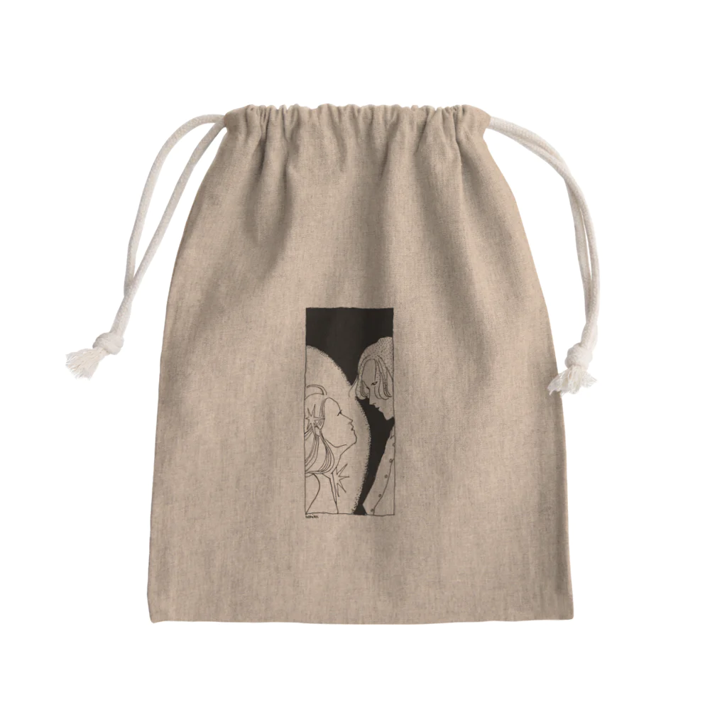  item by hoNikaの朝と夜　Tシャツ Mini Drawstring Bag