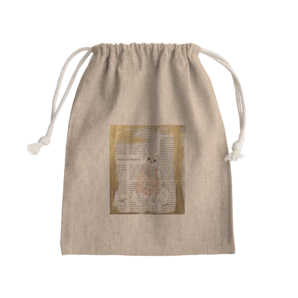 CUROGNACのleo_sweetboy Mini Drawstring Bag