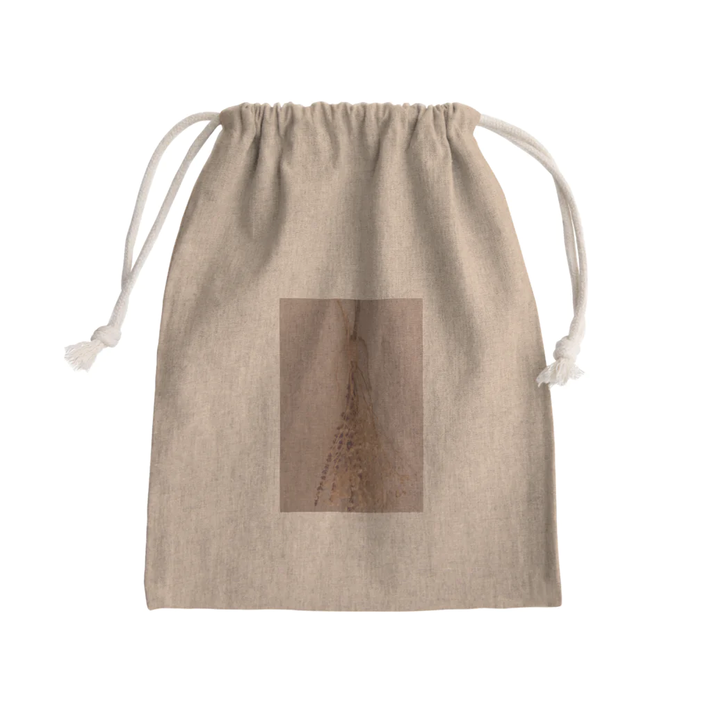 まふゆ村の乾いたお花たち💐 Mini Drawstring Bag