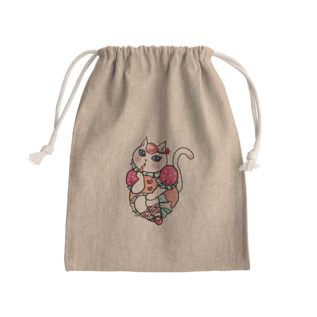 WataMayuroom☆のオシャレ大好きちゃん♡ノーマルバージョン Mini Drawstring Bag