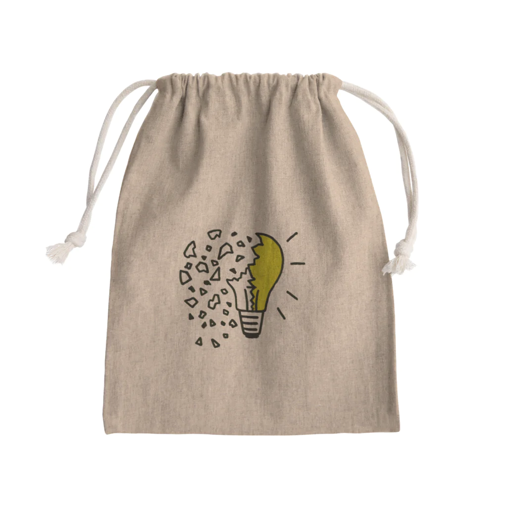 ムエックネの電球 Mini Drawstring Bag