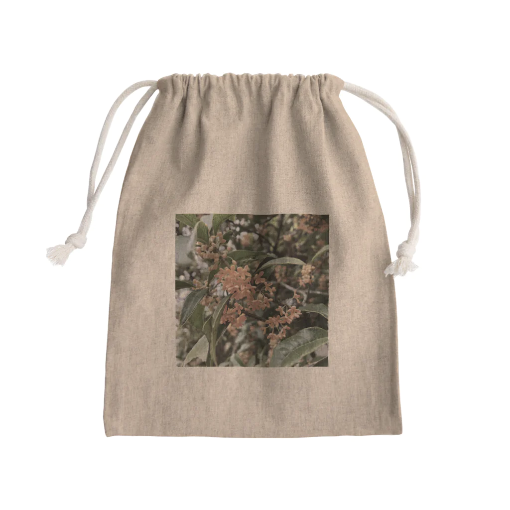 みずいろみずうみの金木犀 Mini Drawstring Bag
