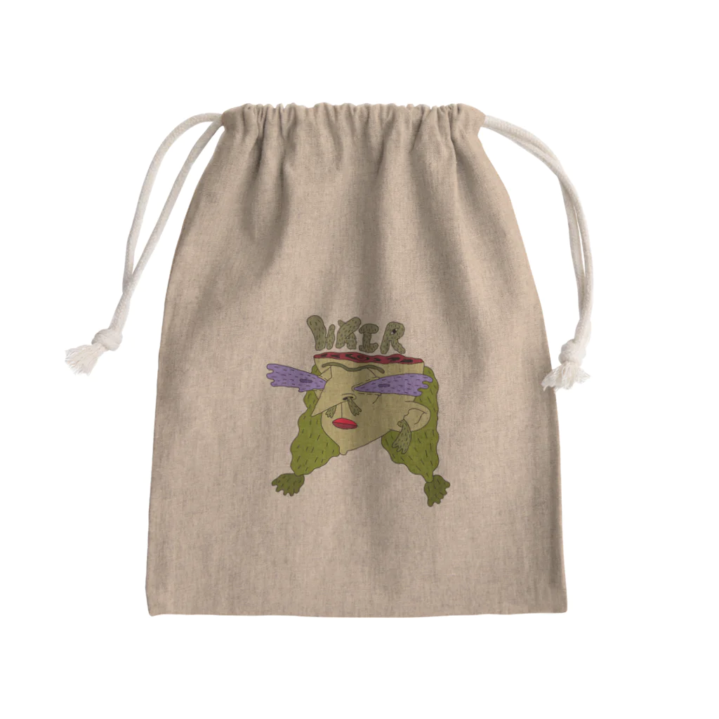 髙橋えちるもの毛 Mini Drawstring Bag