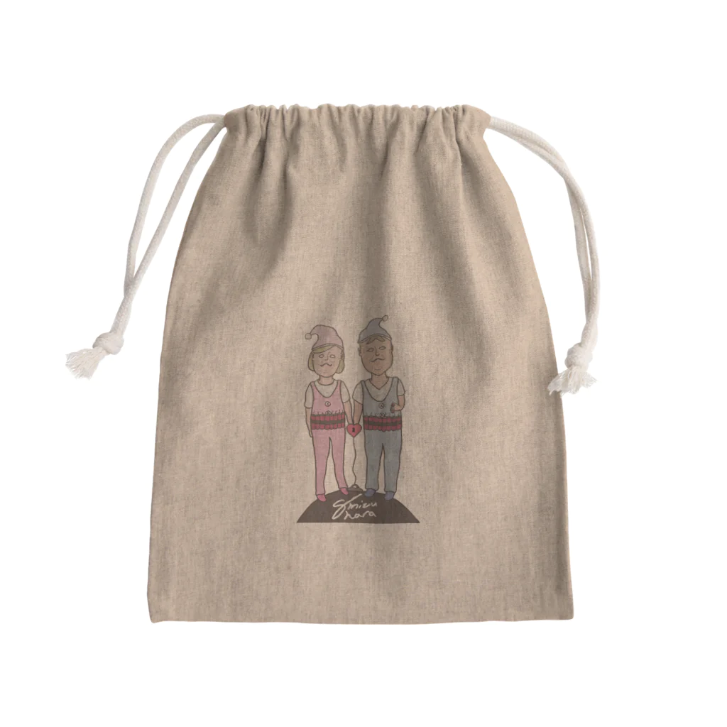 shu mizuharaの爆弾？？？？ Mini Drawstring Bag