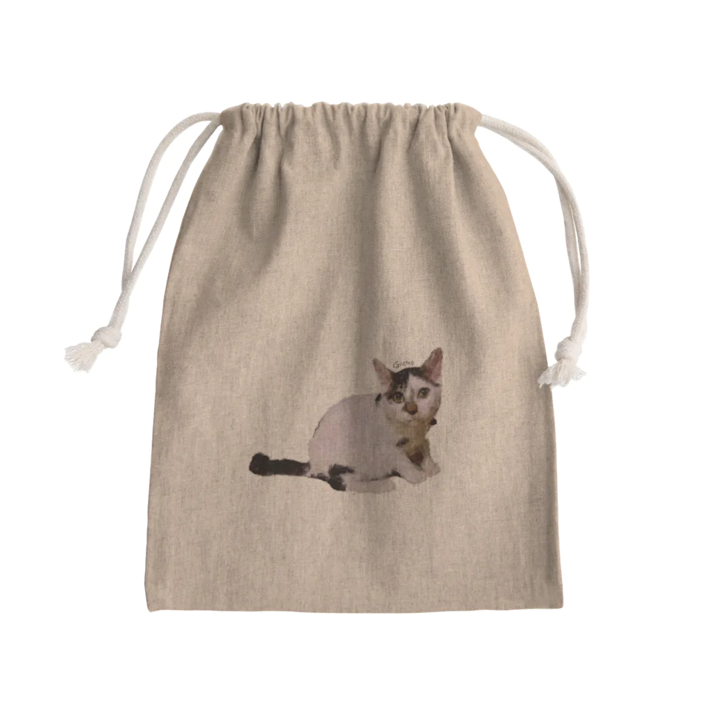 ねころるあつもりbotのギズモ Mini Drawstring Bag