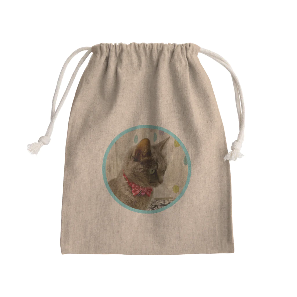 AWA・AWAのも巾着 Mini Drawstring Bag