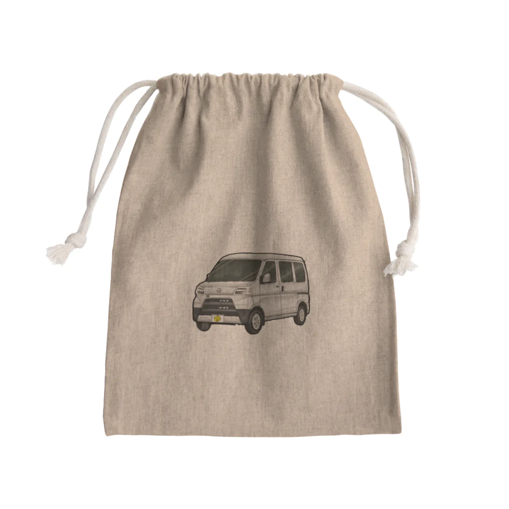 SuzuGaMauのSuzuGaMauの相棒 Mini Drawstring Bag