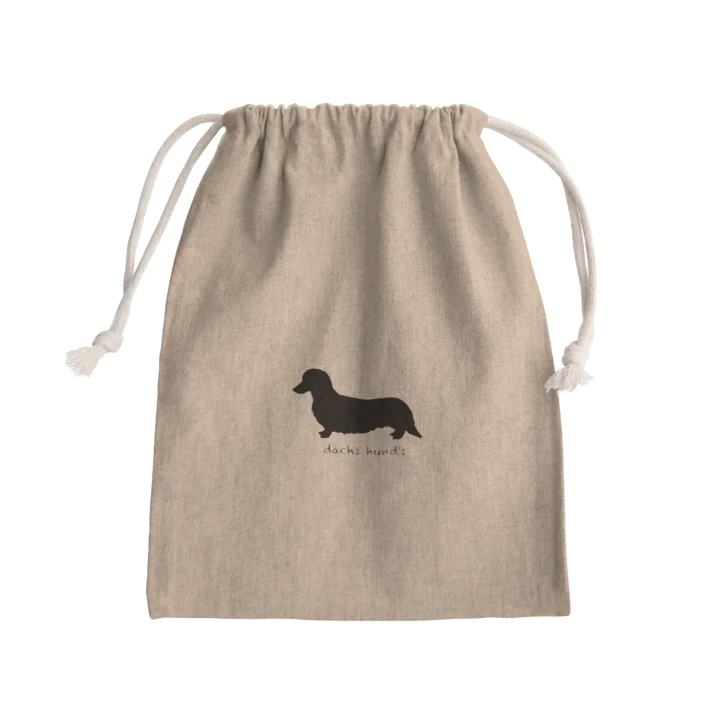 dog house RadishのDACHSHUND Mini Drawstring Bag