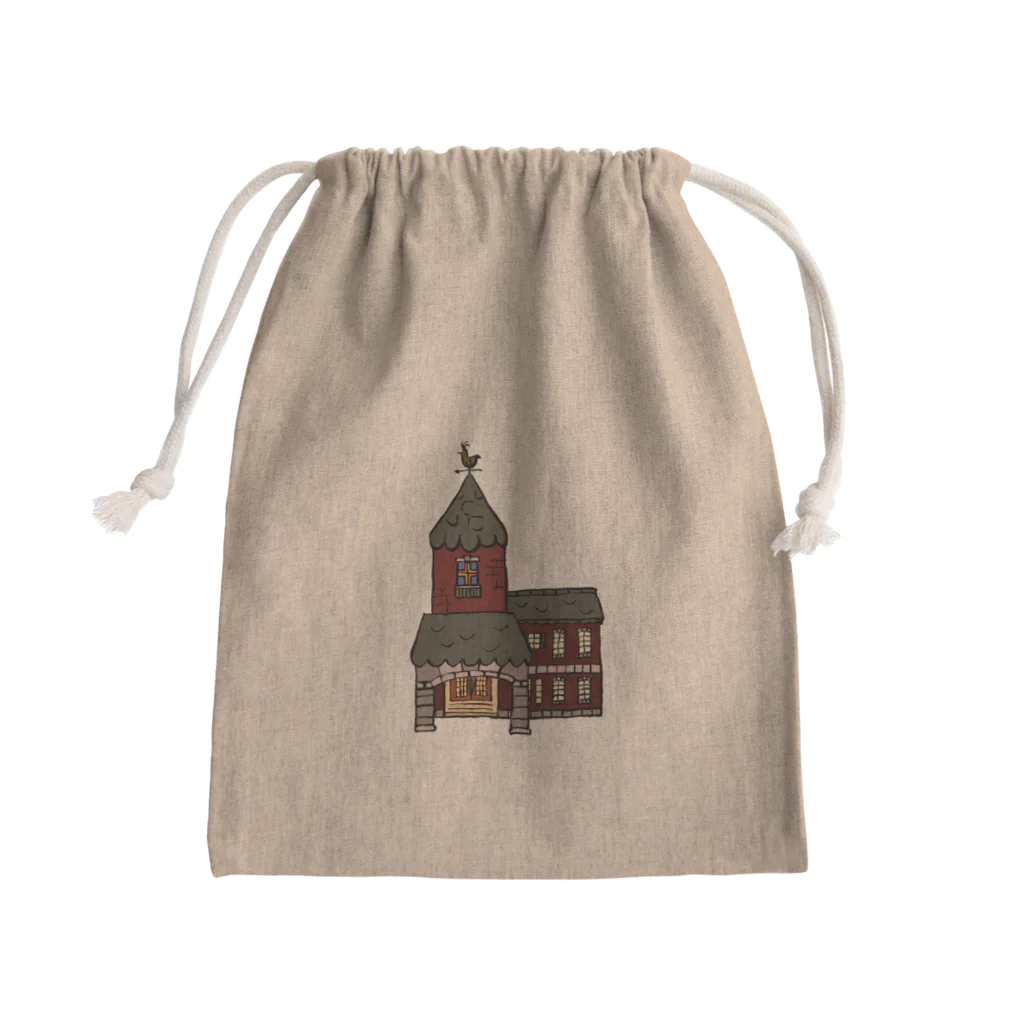 気ままに創作　よろず堂の洋館 Mini Drawstring Bag