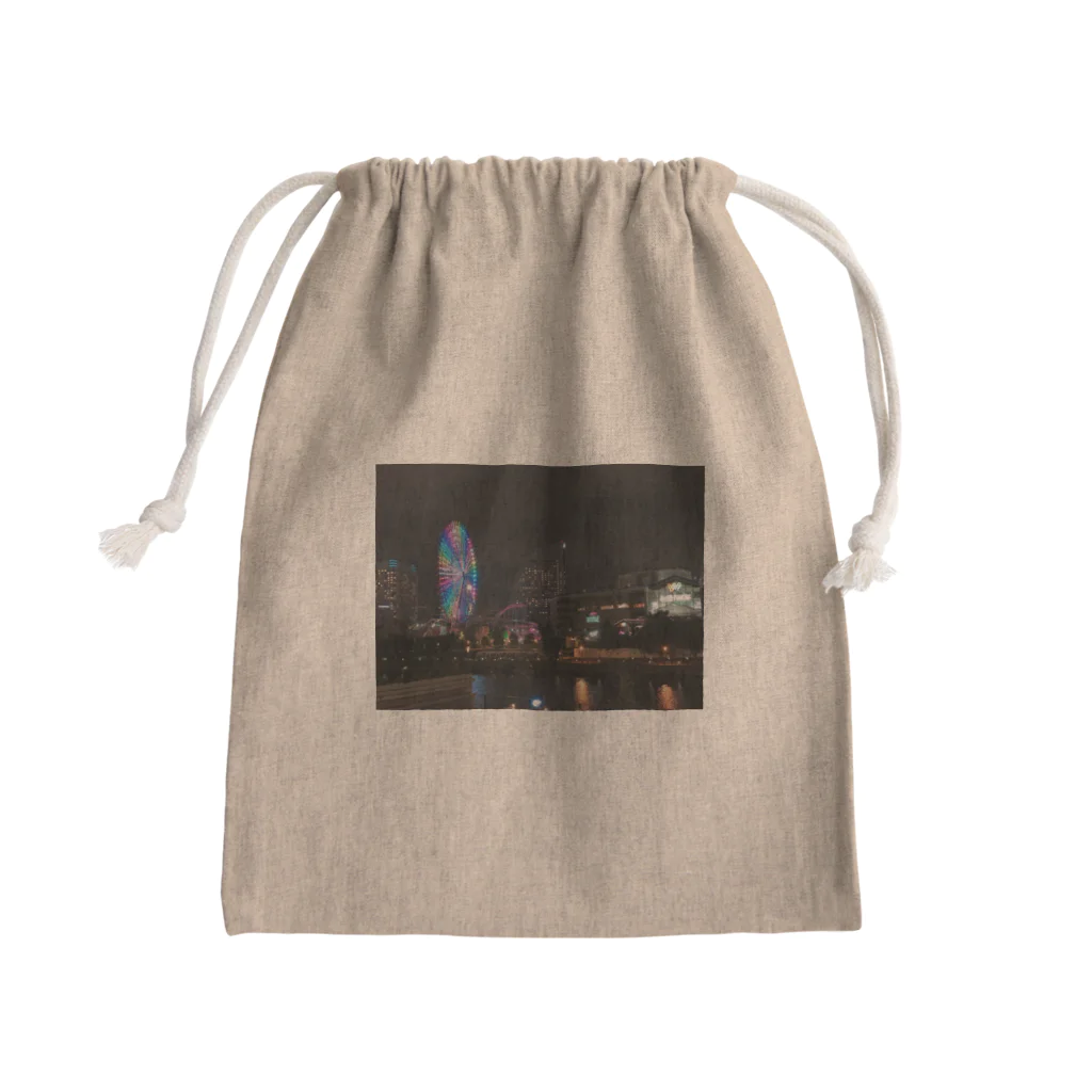 まみのyokohama Mini Drawstring Bag