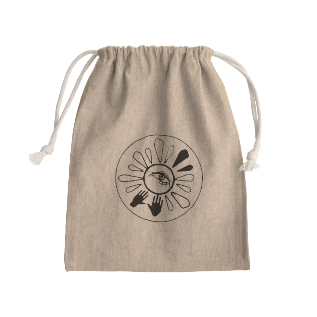 たそ神様🙌🏻🌅偏⃞⃜執⃞⃜教⃞⃜𓁿の偏執教ロゴ Mini Drawstring Bag