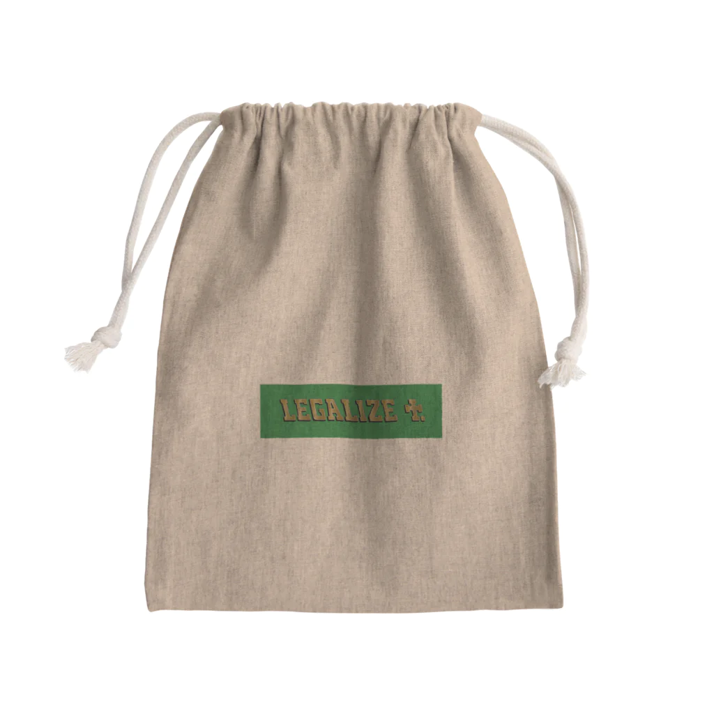 Nogenreのボックスロゴ Mini Drawstring Bag