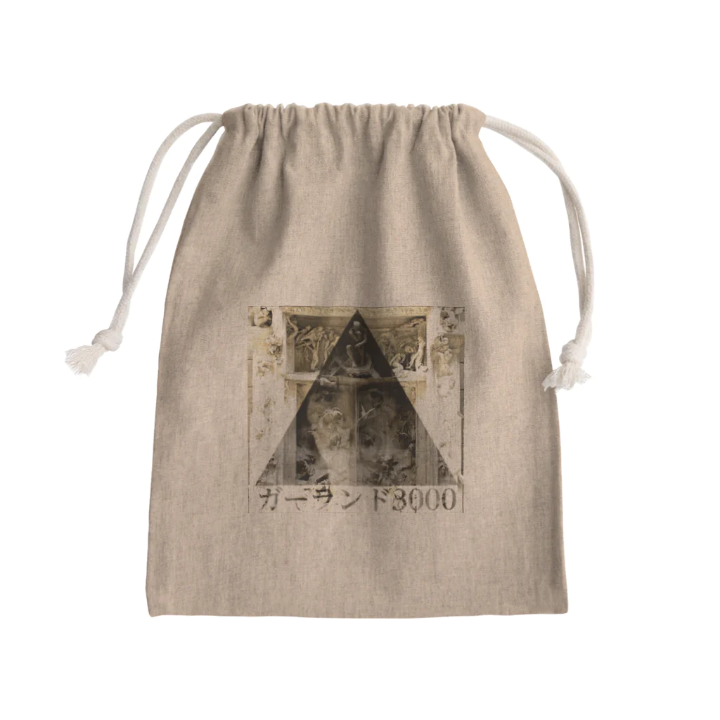 Garland 3000 flagship storeのBack to the gate Mini Drawstring Bag