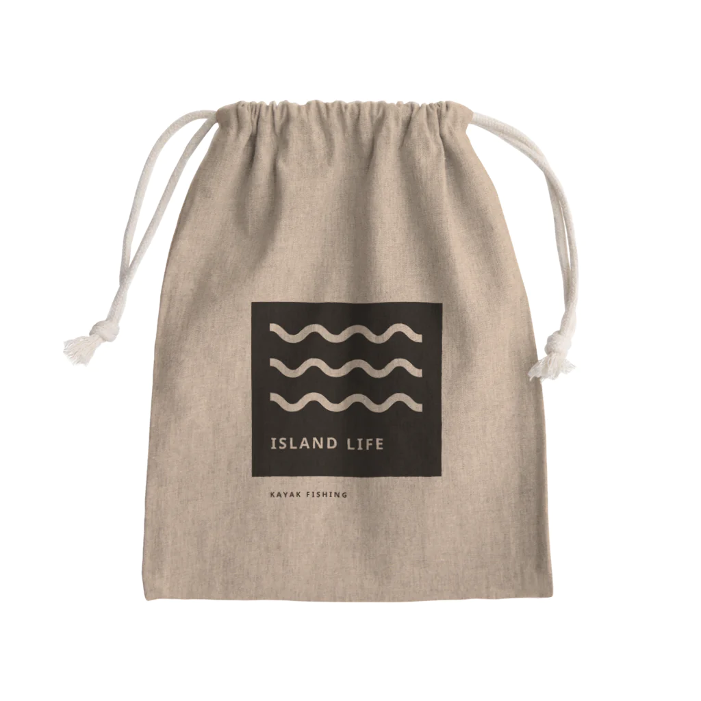 アイランドライフのISLANDLIFE　blackbox Mini Drawstring Bag