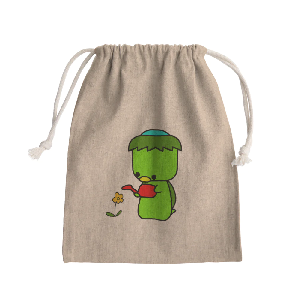 wacky mackeyのはぐくむかっぱ Mini Drawstring Bag