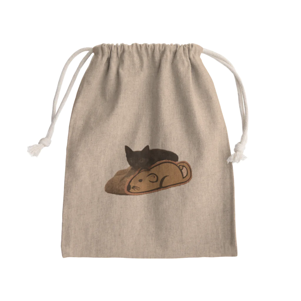 うにのうにのねずみ Mini Drawstring Bag