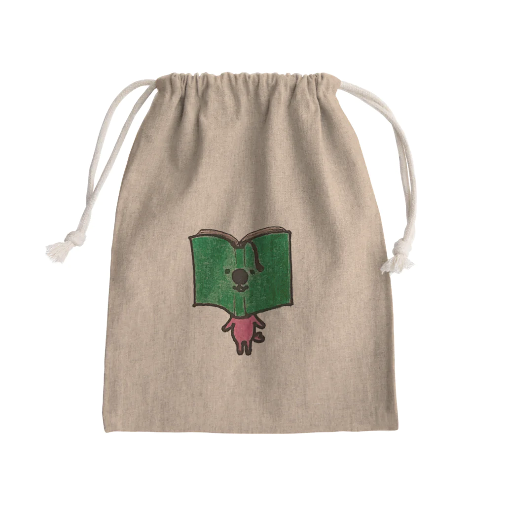 KAERU_officialの国語ピッピちゃん Mini Drawstring Bag