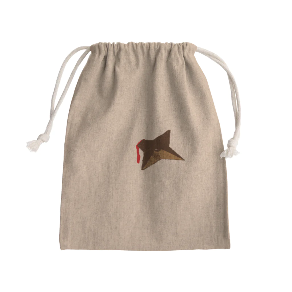 ヨープキャンが気になったのサクッと手裏剣 Mini Drawstring Bag